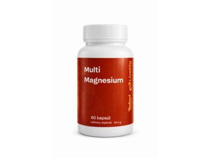 Medveď natural Magnesium multi 60 kapsúl