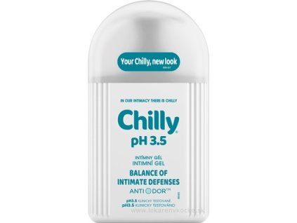 Chilly pH 3,5 intimo tekuté mydlo na intímnu hygienu 200 ml