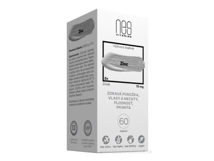 nesVITAMINS Zinc 15 mg 60 ks
