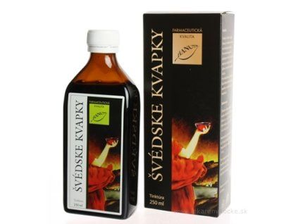 HANUS ŠVÉDSKÉ KAPKY 250 ml