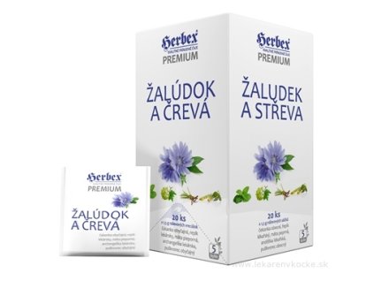 HERBEX Premium ŽALÚDOK A ČREVÁ 20x1,5 g
