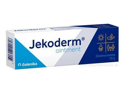 Galenika Jekoderm ointment 25 g masť s rybím olejom s kokosovou vôňou