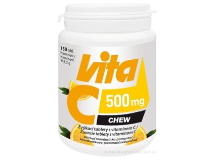 Vitabalans Vita C 500 mg CHEW 150 ks