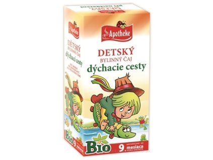 APOTHEKE BIO DĚTSKÝ BYLINNÝ ČAJ DÝCHACÍ CESTY 20x1,5 g