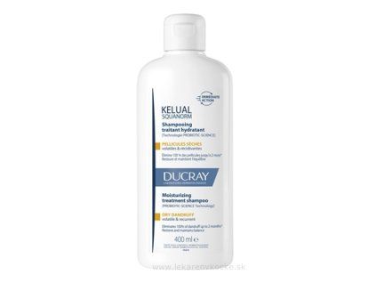 DUCRAY KELUAL SQUANORM Šampon proti suchým lupům 400ml
