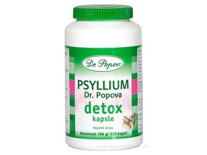 DR. POPŮ PSYLLIUM DETOX 120 ks