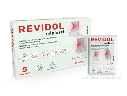 REVIDOL (náplasti 1 x 5 ks)
