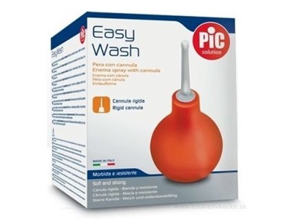 PiC Solution Easy Wash BALÓNIK klystírový veľ.č.12 (objem 483 ml ) s kanylou 1 ks