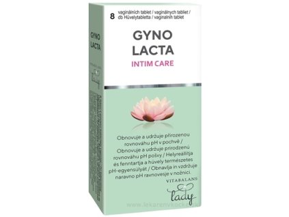 Vitabalans GYNOLACTA INTIM CARE 8 ks