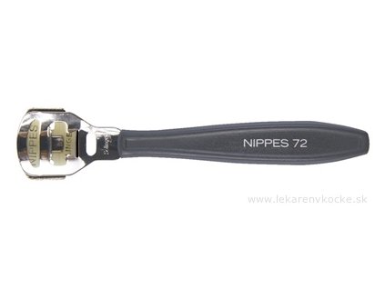Orezávač na zrohovatelú kožu čierny Nippes Solingen