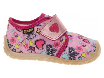 FARE BARE detské papuče na suchý zips 5011471 č.23