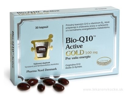 Bio-Q10 Active GOLD 100 mg 30 ks