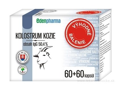 EDENPharma KOLOSTRUM KOZIE 2x60 ks