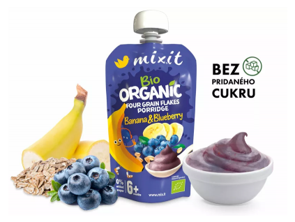 Mixit BIO kapsička - Banán a čučoriedka