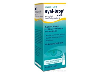 Bausch & Lomb Hyal Drop Multi očné kvapky 10 ml