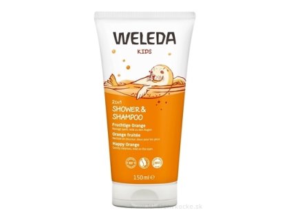WELEDA 2v1 Sprchový krém a šampón 150 ml