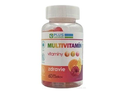 PLUS LÉKÁRNA Multivitamin želé bonbóny