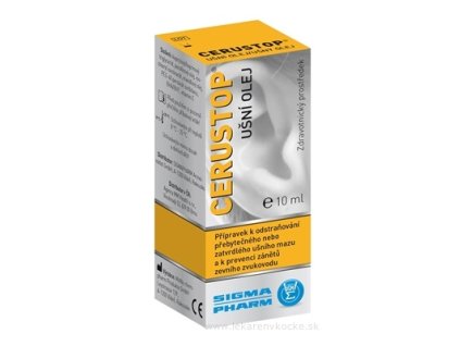 Cerustop ušný olej 10 ml