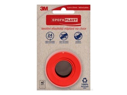 3M SPOFAPLAST č.132N Textilní elastická náplast 1 ks