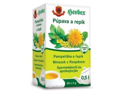 HERBEX Pampeliška a řepík 20x3 g