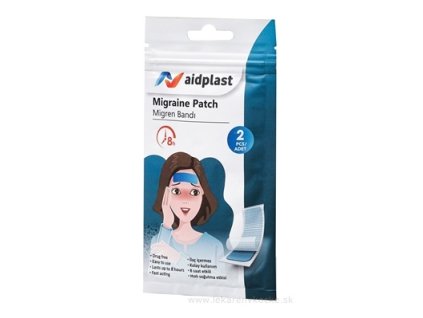 Aidplast náplasť na migrény 2 kusy