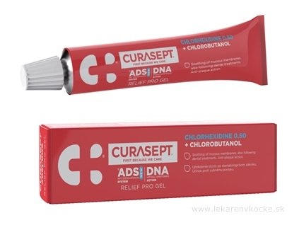 CURASEPT ADS DNA RELIEF PRO gél s chlórhexidínom 0,50% + chlórbutanol 30 ml