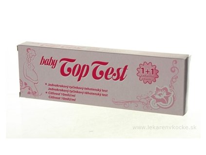 Baby Top Test tehotenský - tyčinka 2 ks