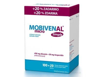MOBIVENAL micro Simple tbl flm 100+20 zdarma (120 ks)