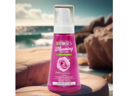 Rozjasňujúca pleťová pena ROSES 250 ml - 4v1