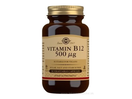 Solgar Vitamin B12 500 µg 50 ks