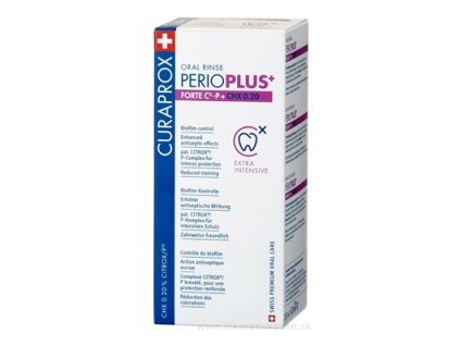 CURAPROX Perio Plus Forte CHX 0,20 % 200 ml