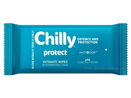 Chilly protect INTIMATE WIPES 12 ks