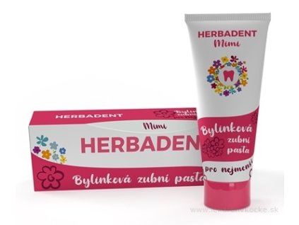 HERBADENT MIMI Bylinková zubná pasta 50 ml