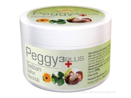 PEGGY 3PLUS Kaštan 250 g