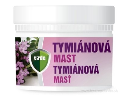 VIRDE TYMIÁNOVÁ MASŤ 250 ml