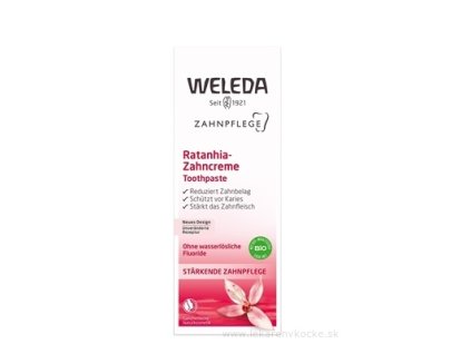 WELEDA Rataňová zubná pasta 75 ml