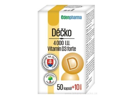 EDENPharma Déčko 4000 I.U. 60 ks