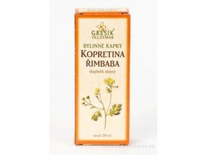 GŘEŠÍK BYLINNÉ KAPKY RIMBABA 50 ml