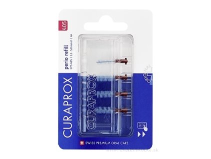 CURAPROX CPS 405 perio refill bordová 4 ks