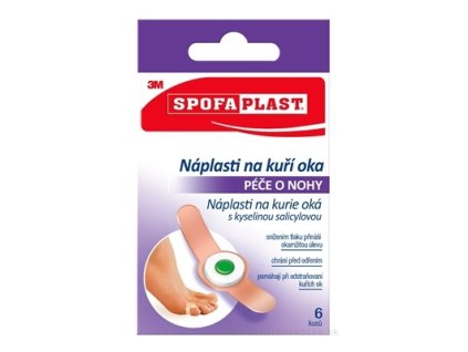 3M SPOFAPLAST č.183 Náplasť na kurie oká 6 ks