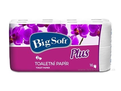 Big Soft Plus toaletný papier 16 ks