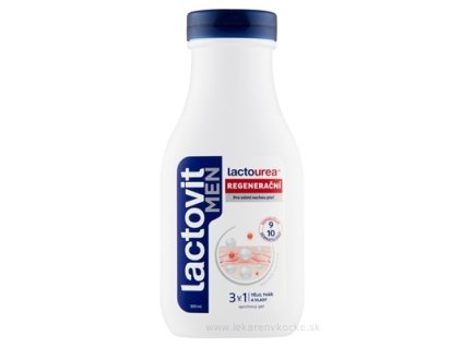 Lactovit MEN Lactourea 3v1 Sprchový gél 300 ml