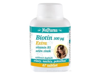 MedPharma BIOTÍN 300 µg Extra 67 ks