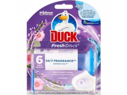 Duck Fresh Discs vůně WC gel Levandule 36 ml