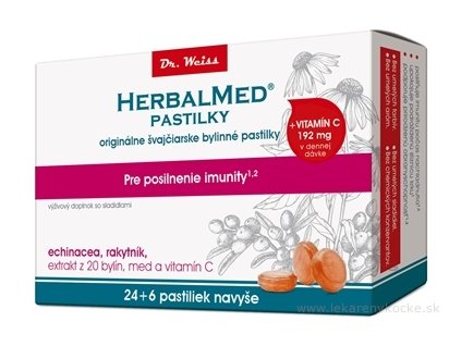 HERBALMED PASTILKY pre posilnenie imunity
