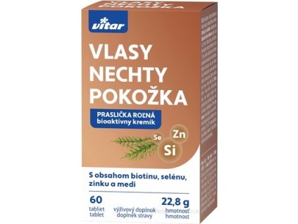 Vitar Vlasy, nechty, pokožka 60ks