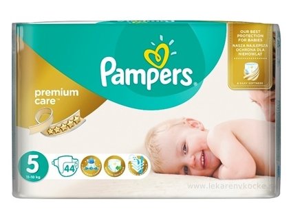 PAMPERS PREMIUM CARE 5 Junior 44 ks