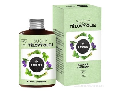 Leros Bazalka & Verbena Suchý telový olej 100ml