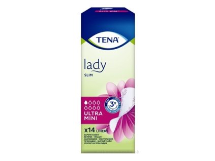 TENA Lady Slim Ultra Mini Inkontinenčné Slipové Vložky – 14 ks