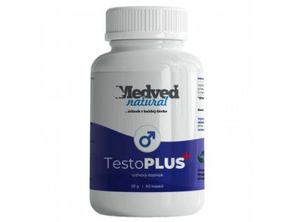 Medvěd natural TestoPLUS 60 kapslí